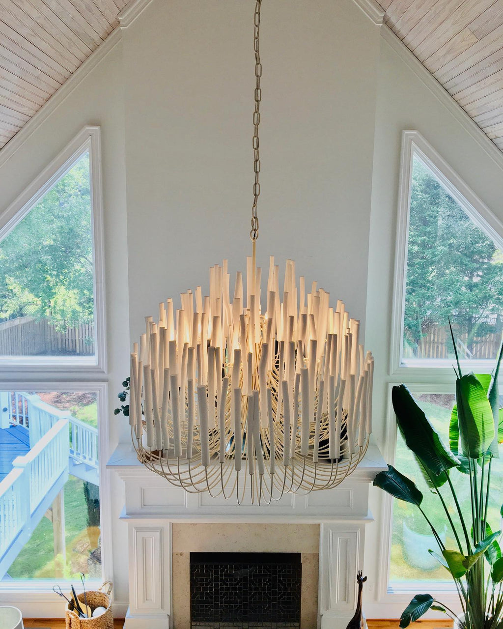 Nyphaiel Chandelier en Bois Luxe Postmoderne - Neutralighting
