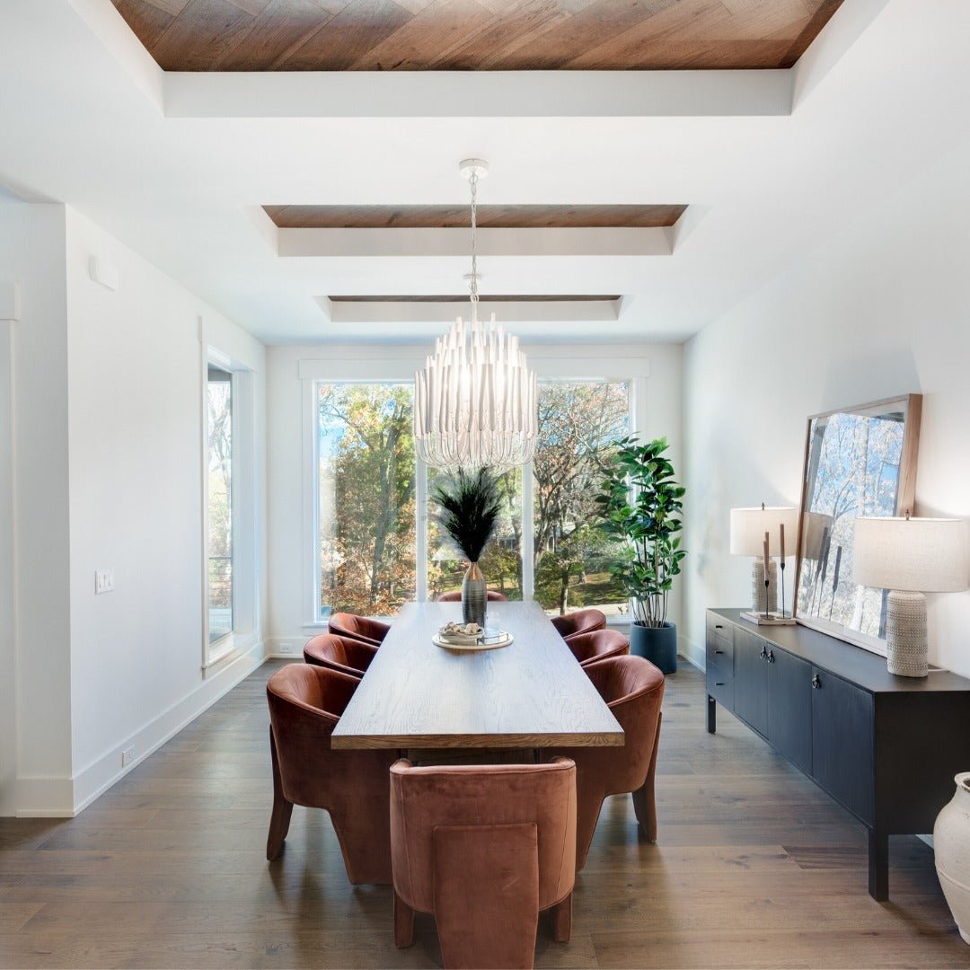 Nyphaiel Chandelier en Bois Luxe Postmoderne - Neutralighting