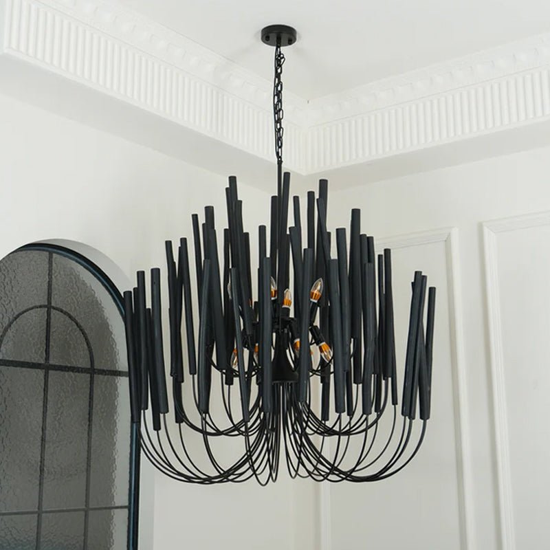 Nyphaiel Chandelier en Bois Luxe Postmoderne - Neutralighting