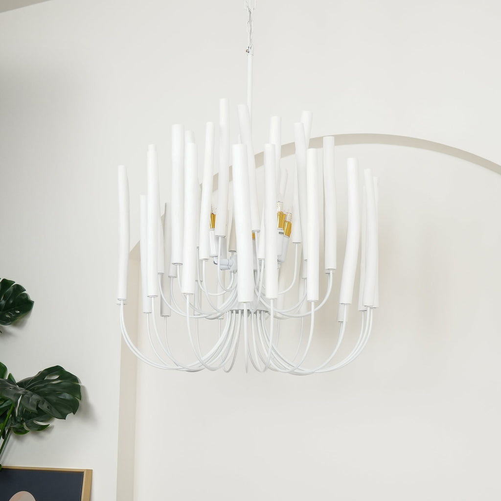 Nyphaiel Chandelier en Bois Luxe Postmoderne - Neutralighting