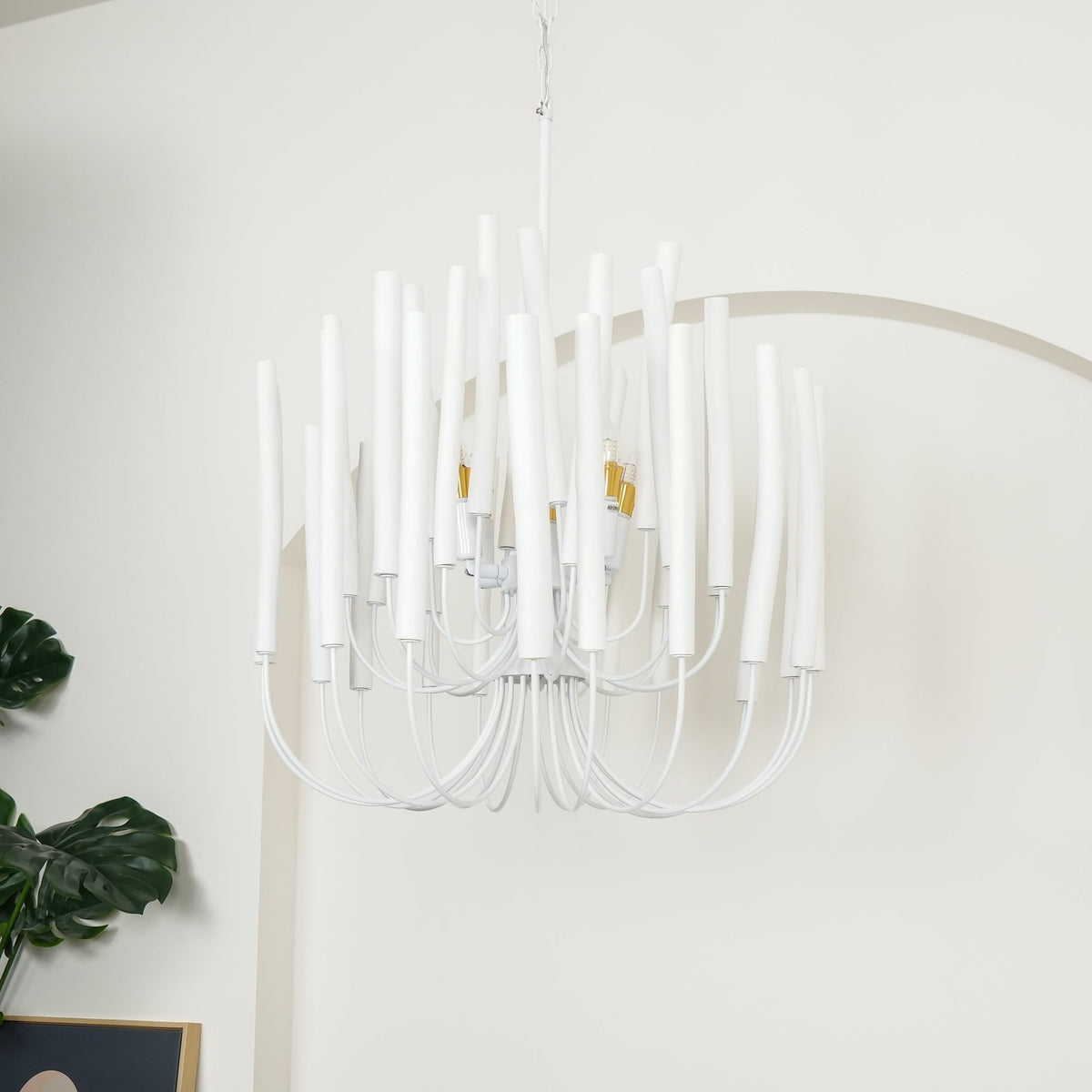 Nyphaiel Chandelier en Bois Luxe Postmoderne - Neutralighting