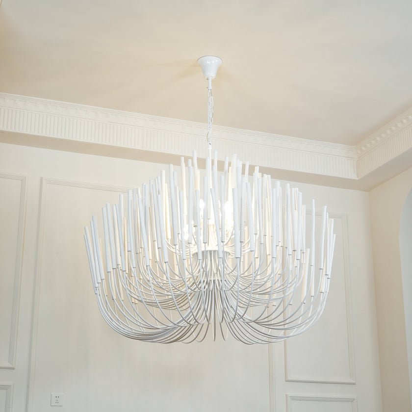 Nyphaiel Chandelier en Bois Luxe Postmoderne - Neutralighting