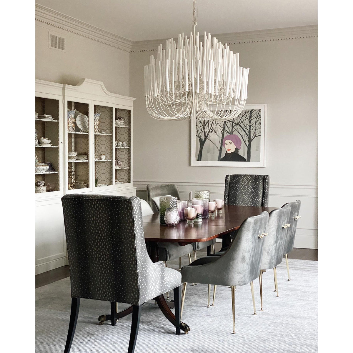Nyphaiel Chandelier en Bois Luxe Postmoderne - Neutralighting