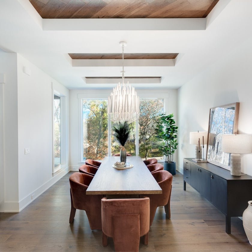 Nyphaiel Chandelier en Bois Luxe Postmoderne - Neutralighting