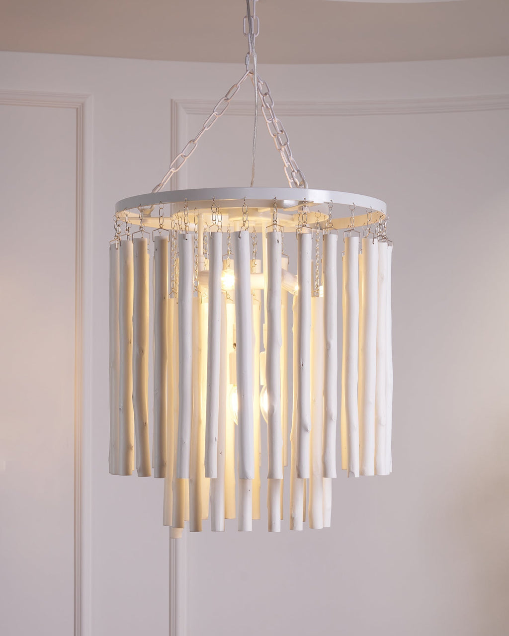 Nyphaiel Chandelier en Bois Luxe Postmoderne - Neutralighting