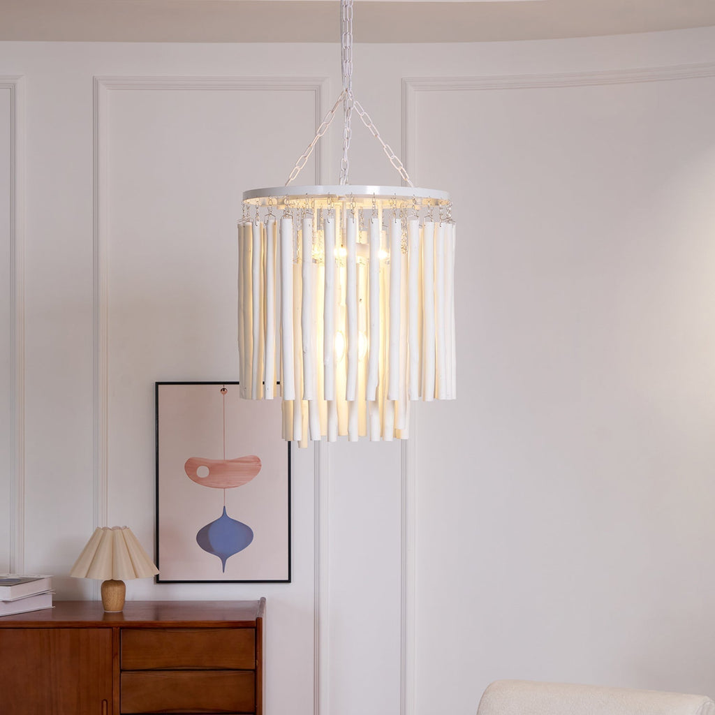 Nyphaiel Chandelier en Bois Luxe Postmoderne - Neutralighting