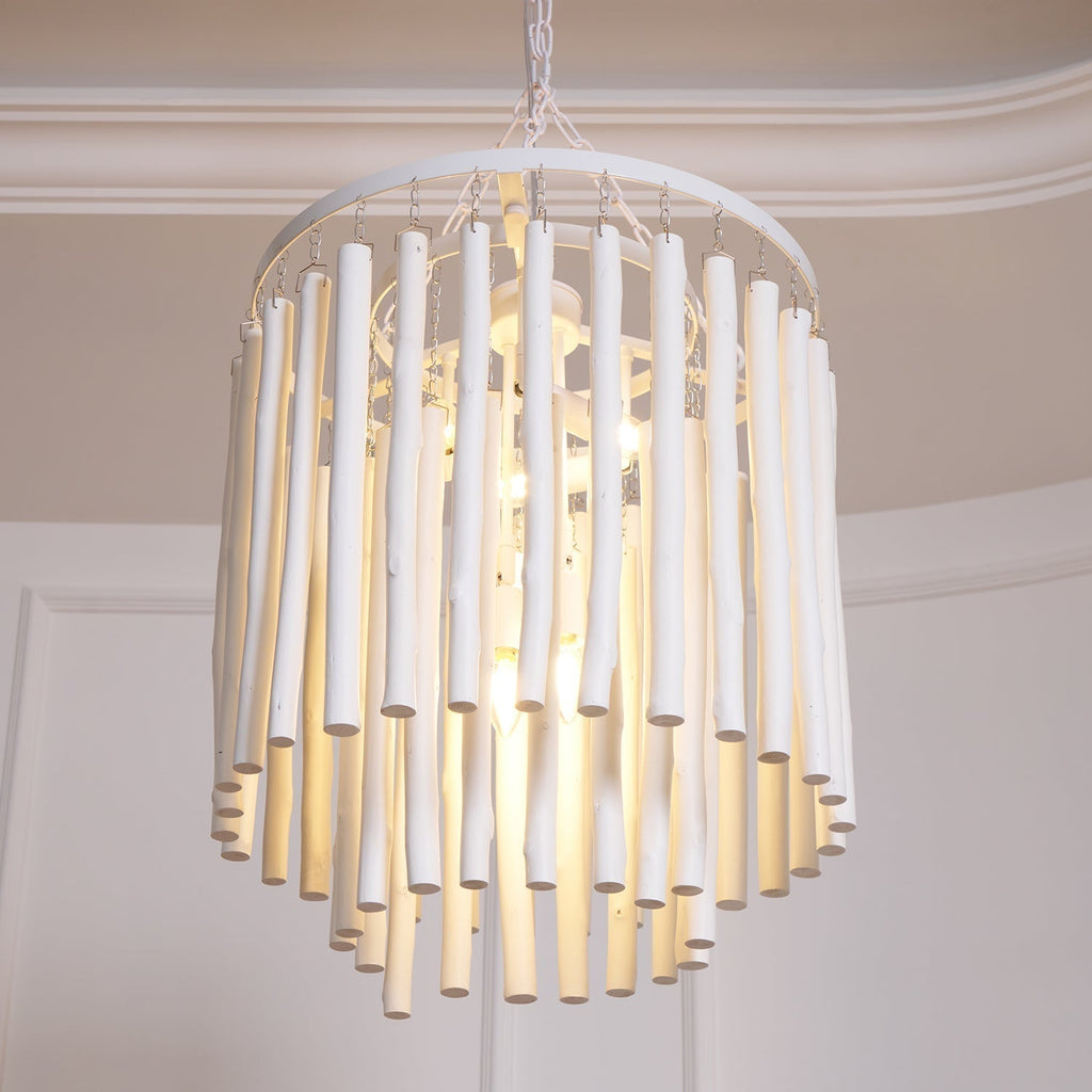 Nyphaiel Chandelier en Bois Luxe Postmoderne - Neutralighting