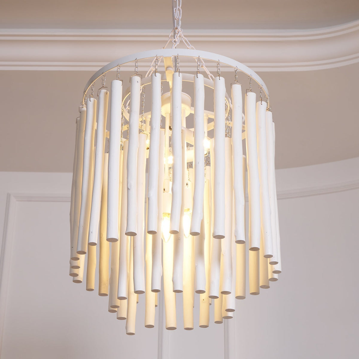 Nyphaiel Chandelier en Bois Luxe Postmoderne - Neutralighting