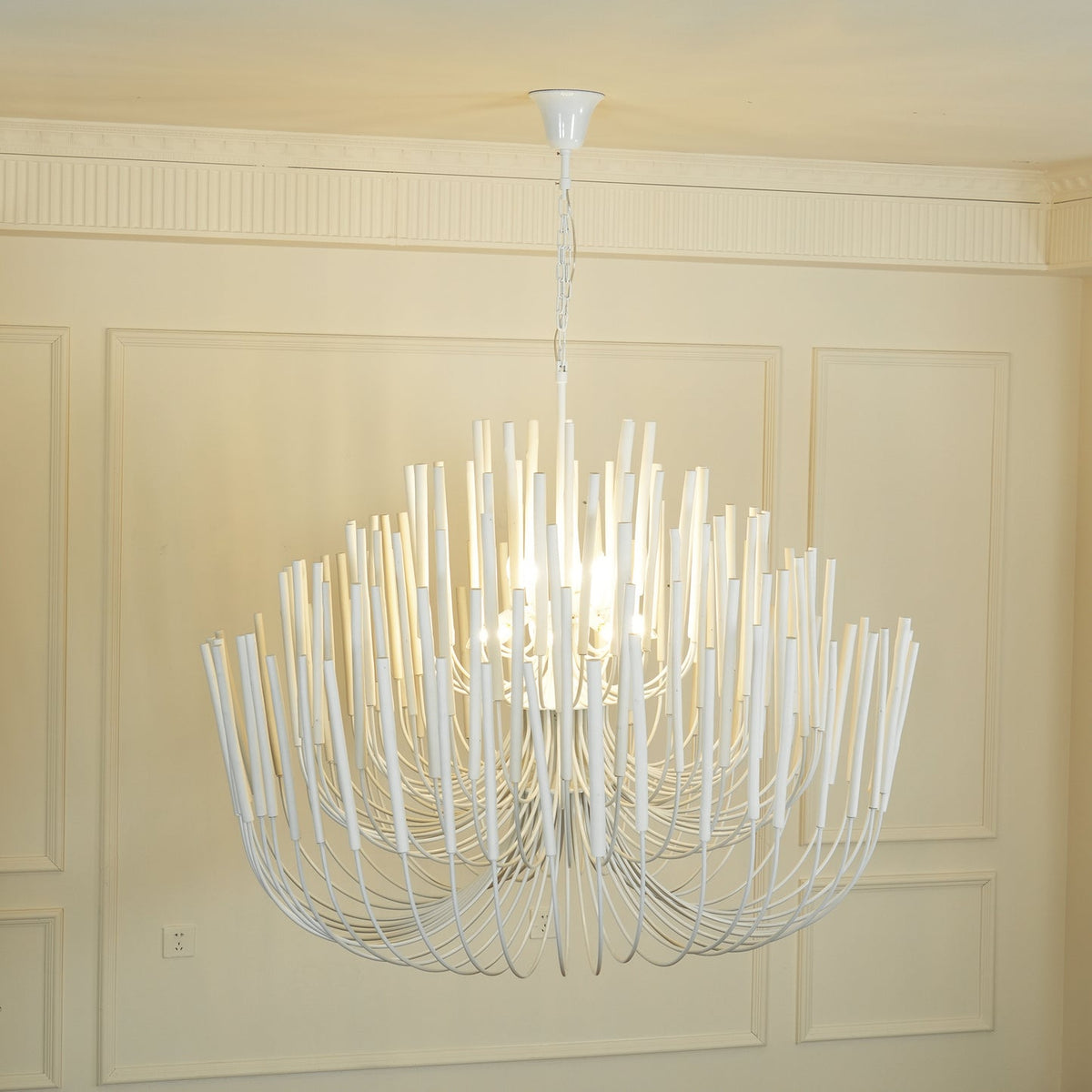 Nyphaiel Chandelier en Bois Luxe Postmoderne - Neutralighting