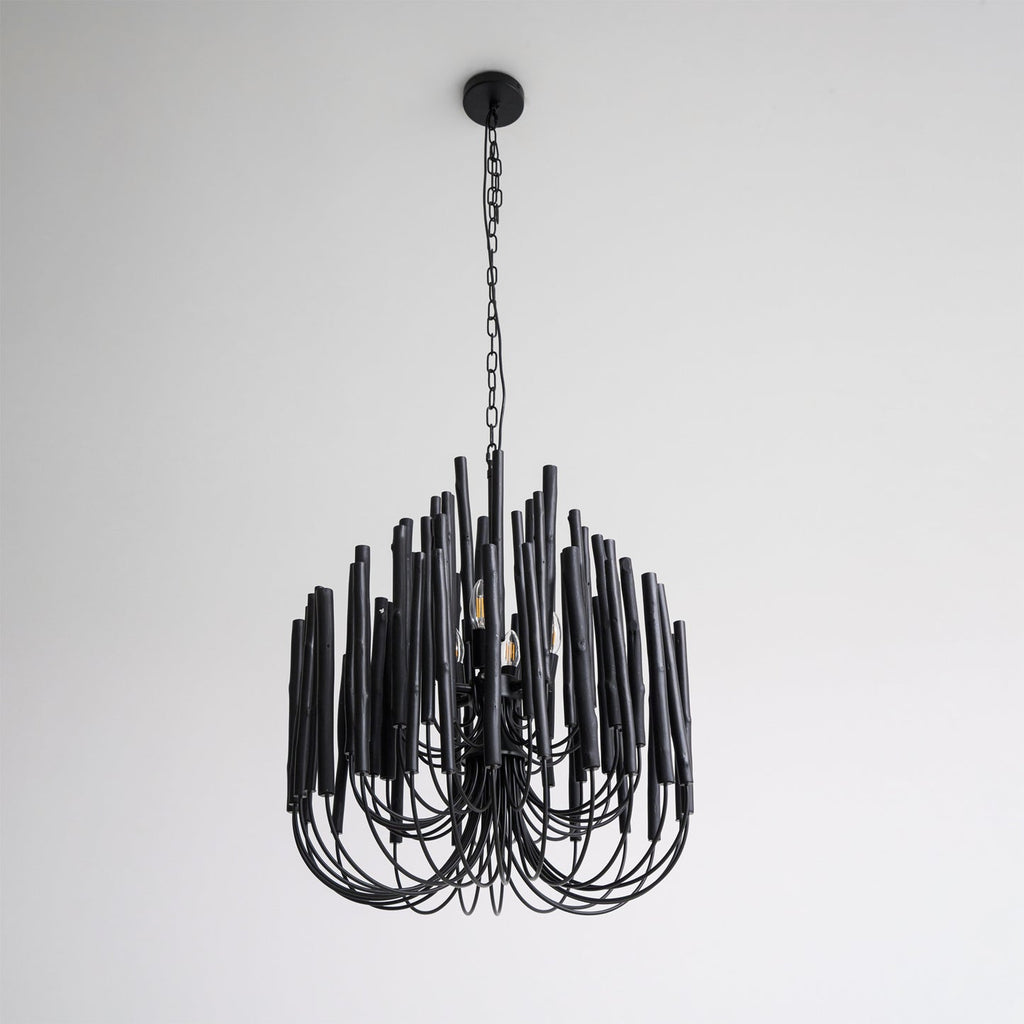 Nyphaiel Chandelier en Bois Luxe Postmoderne - Neutralighting