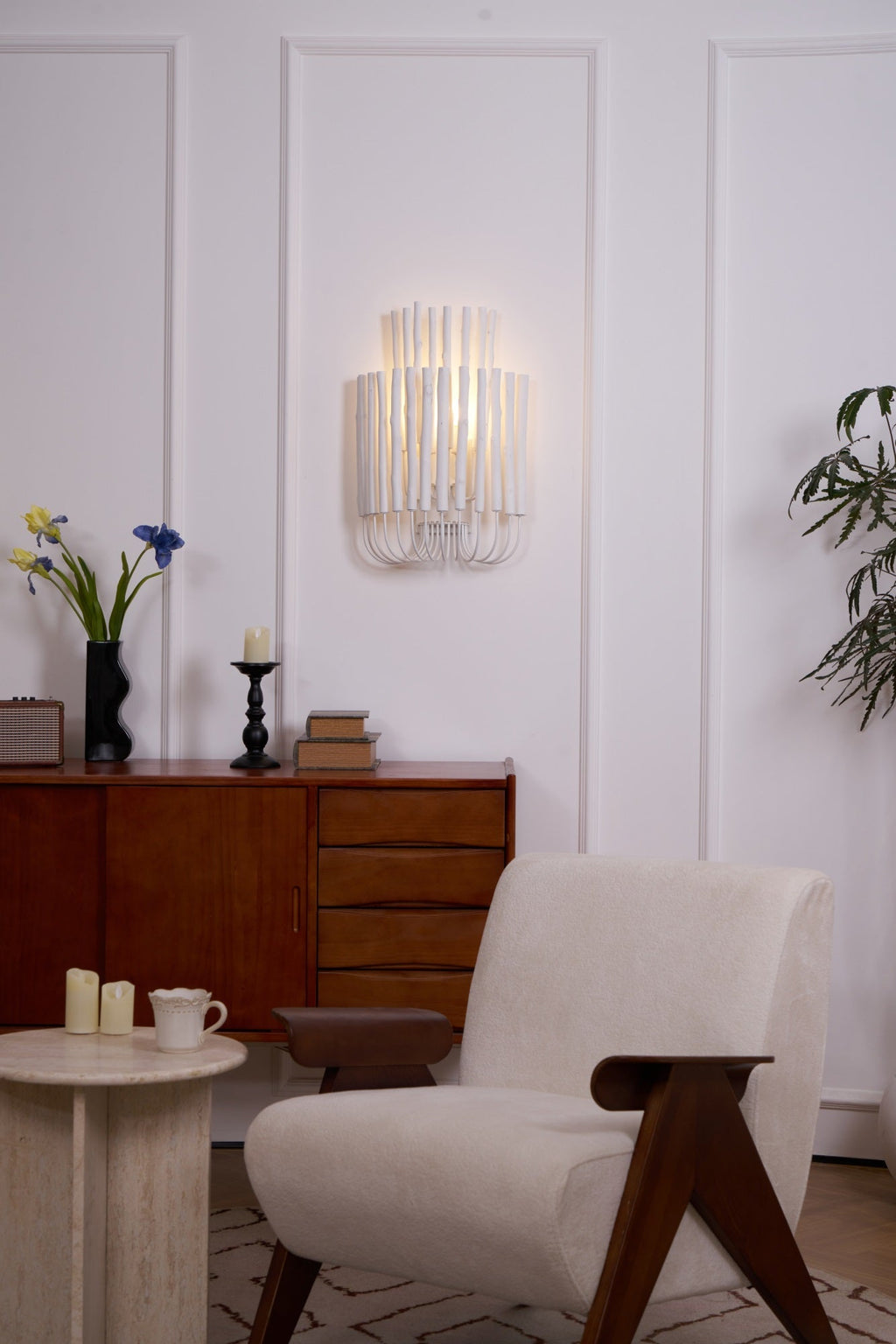 Vasilora Applique Murale d'Art Bois Créativité Individuelle - Neutralighting