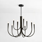 Lustra Chandelier Bras Swoop Laiton Minimaliste - Neutralighting