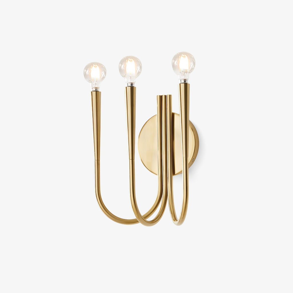 Swoop Applique Murale à Bras en Verre Élégance Premium - Neutralighting