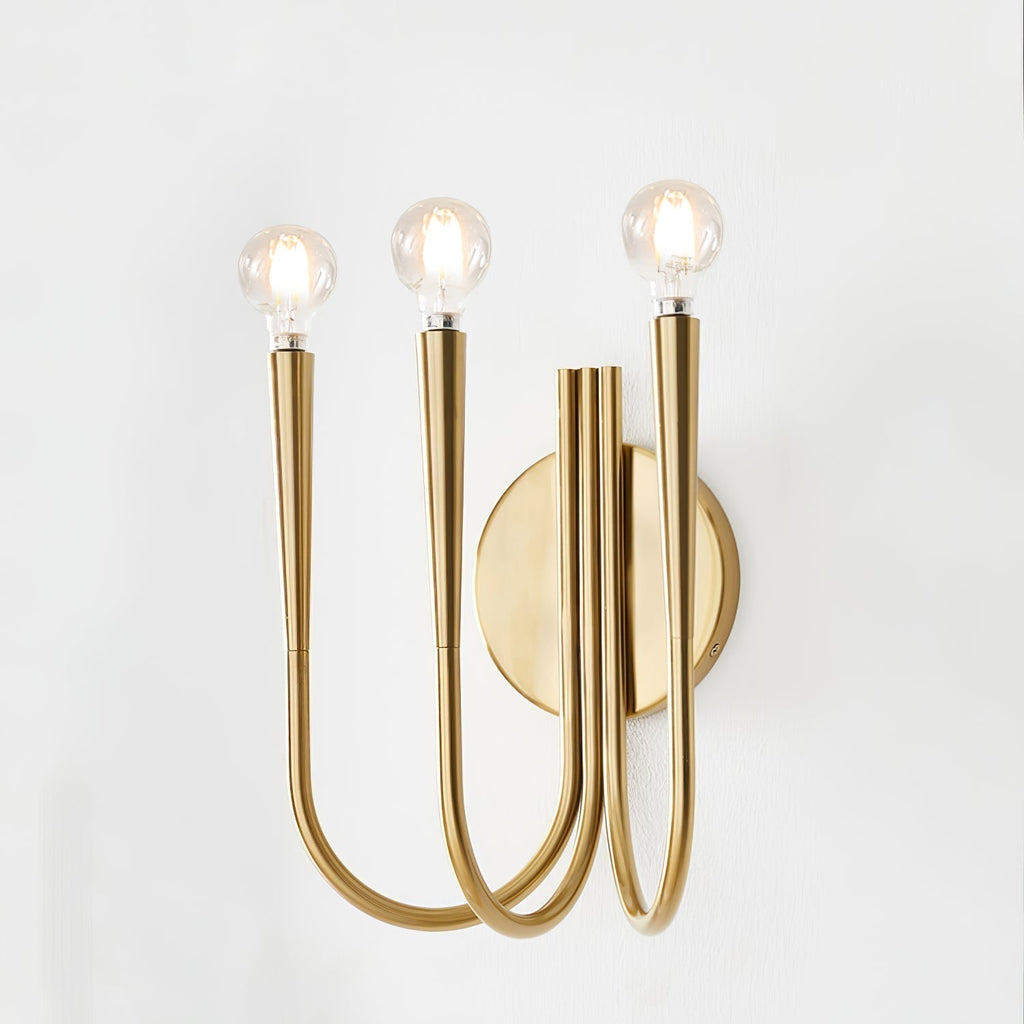 Swoop Applique Murale à Bras en Verre Élégance Premium - Neutralighting