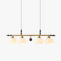 Sylvara Lampe Pendante en Bois et Verre Premium - Neutralighting