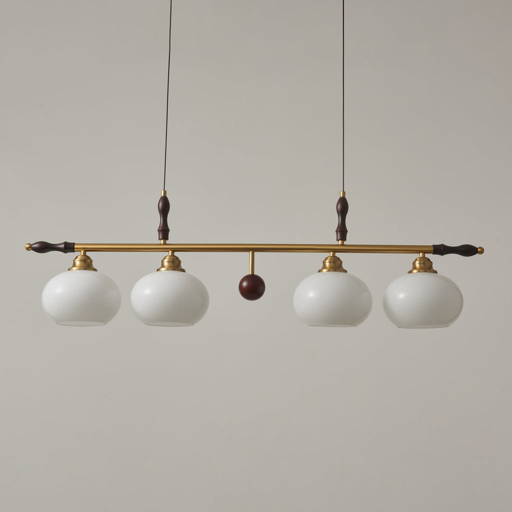Sylvara Lampe Pendante en Bois et Verre Premium - Neutralighting