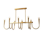 Lustra Chandelier Or Symphonie Courbée Élégante - Neutralighting