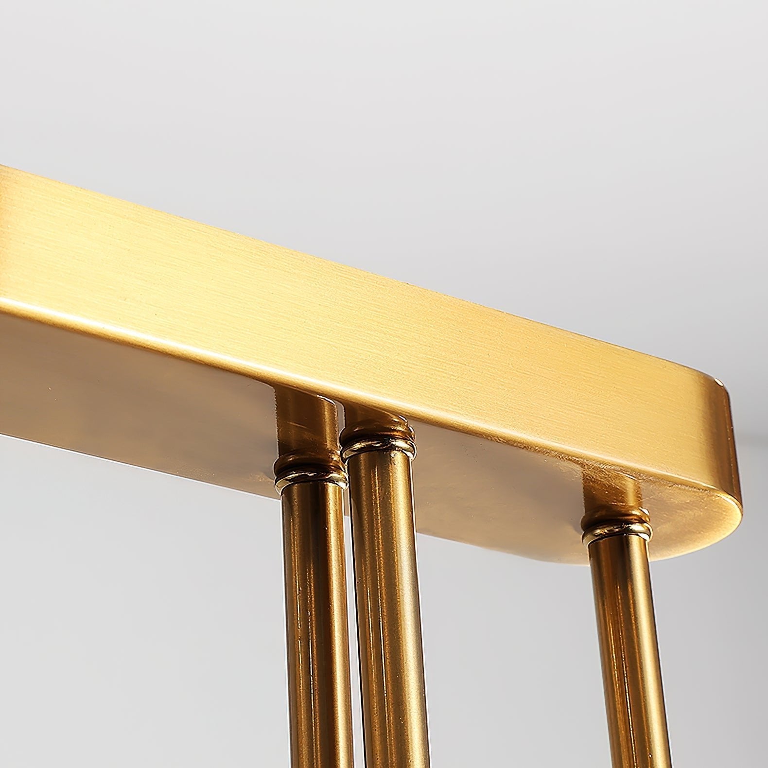 Lustra Chandelier Or Symphonie Courbée Élégante - Neutralighting