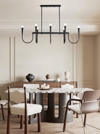Lustra Chandelier Or Symphonie Courbée Élégante - Neutralighting