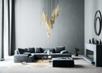 Ovynira Chandelier Tige en Or - Neutralighting