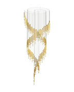 Ovynira Chandelier Tige en Or - Neutralighting