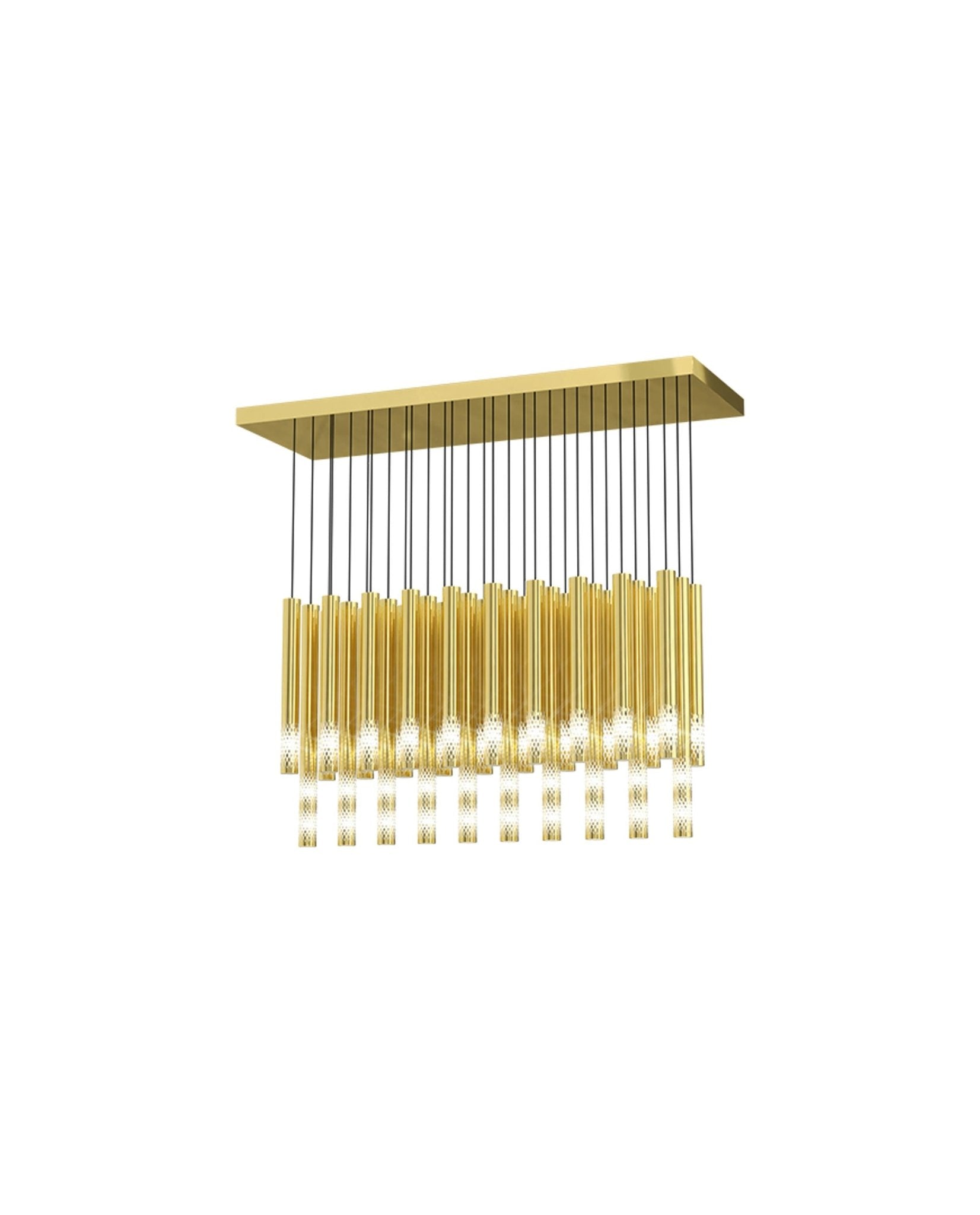 Ovynira Chandelier Tige en Or - Neutralighting