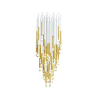 Ovynira Chandelier Tige en Or - Neutralighting