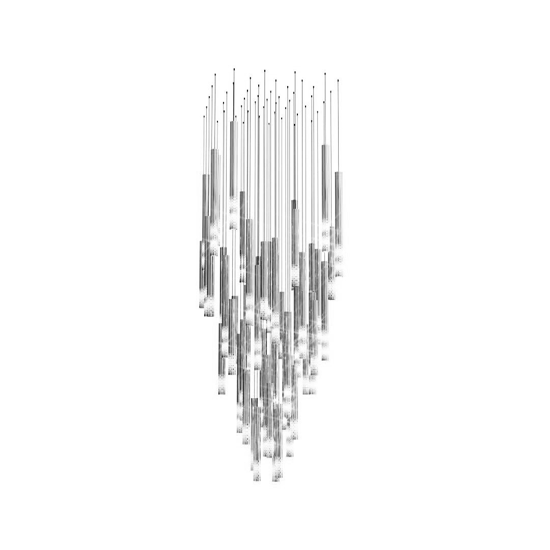 Ovynira Chandelier Tige en Or - Neutralighting