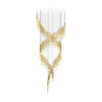 Ovynira Chandelier Tige en Or - Neutralighting