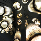 Ovynira Chandelier Tige en Or - Neutralighting