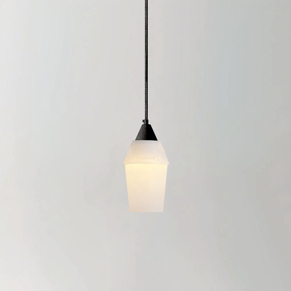 Ostara Suspension Laiton Albâtre - Neutralighting