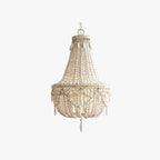 Silva Suspension Irrégulière Vintage Luxe, Métal/Bois, Vieux Blanc, Salon - Neutralighting
