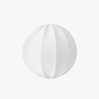 Ritta Suspension sphérique Minimaliste Métal/Tissu Blanc Salon - Neutralighting