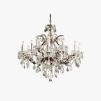 Silva Lustre décoratif Moderne, Métal/Cristal, Rouille, Salon - Neutralighting