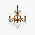 Silva Lustre LED Moderne Design, Métal, Bronze Doré, Salon - Neutralighting