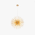 Arisha Moderne LED Lustre Or Métal Salle À Manger Chambre À Coucher - Neutralighting