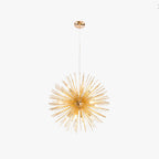 Arisha Moderne LED Lustre Or Métal Salle À Manger Chambre À Coucher - Neutralighting