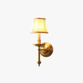 Tiffany Métal Tissu Vanité Indoor Applique Murale Chambre À Coucher - Neutralighting