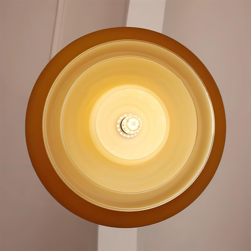 Tabit Suspension Vieilli Laiton Stratifié Verre - Neutralighting