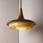 Tabit Suspension Vieilli Laiton Stratifié Verre - Neutralighting