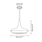 Tabit Suspension Vieilli Laiton Stratifié Verre - Neutralighting