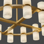 Etalir Postmodern Luxe Albâtre Lustre - Neutralighting