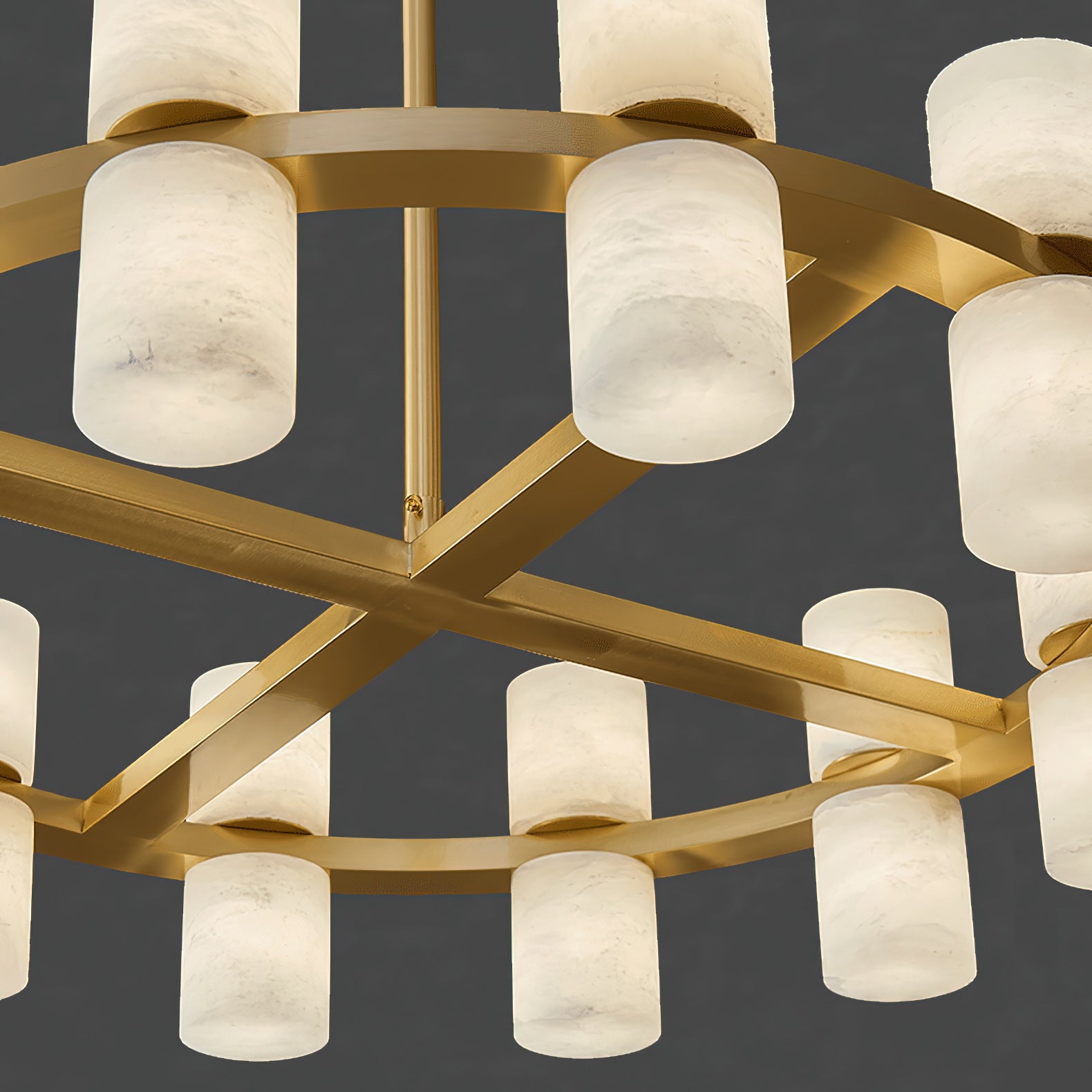 Etalir Postmodern Luxe Albâtre Lustre - Neutralighting