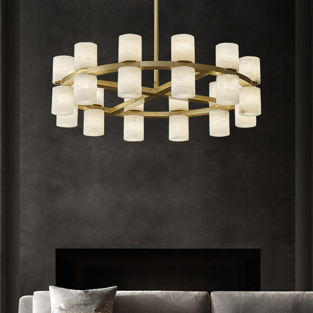 Etalir Postmodern Luxe Albâtre Lustre - Neutralighting