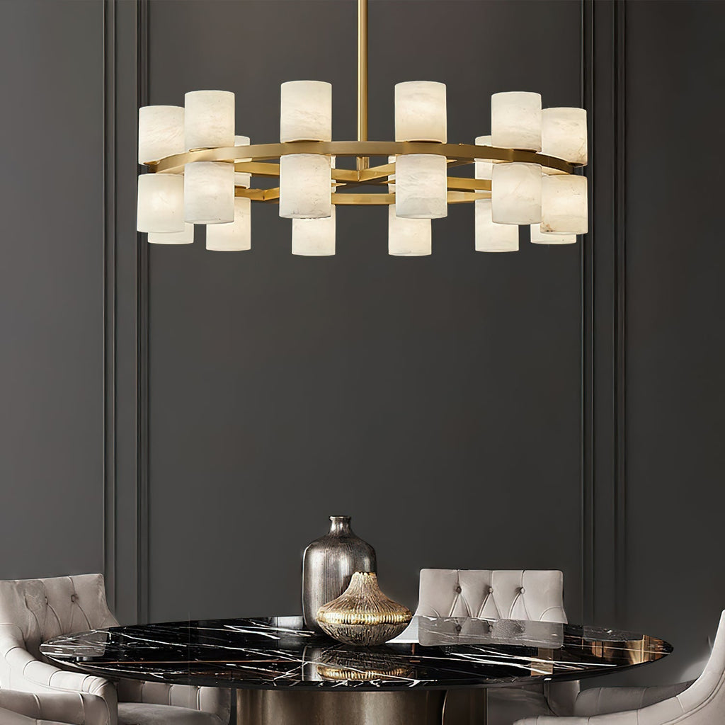 Etalir Postmodern Luxe Albâtre Lustre - Neutralighting