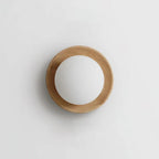 Aetherin Applique murale avec cadre en bois, style minimaliste - Neutralighting