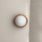 Aetherin Applique murale avec cadre en bois, style minimaliste - Neutralighting