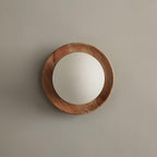Aetherin Applique murale avec cadre en bois, style minimaliste - Neutralighting