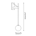 Luna Applique Murale Minimaliste en Verre - Neutralighting