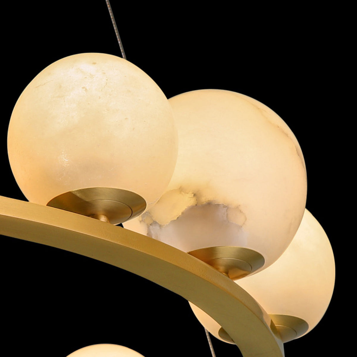 Ulmaran Prime Nordique Art Albâtre Lustre - Neutralighting